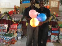 Make Jesus Smile shoebox project UCT working in Haiti at Maranatha Baptist Church Goniave 