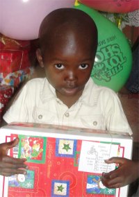 Make Jesus Smile shoebox project UCT working in Haiti at Maranatha Baptist Church Goniave 