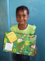 A secong YWAM Make Jesus Smile shoebox distribution took place thanks to Janelle and Daniel.