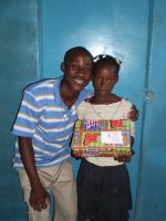 Click to view the second Make Jesus Smile shoebox distribution.