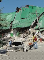 Governmental Ministerial buildings destroyed in the recent earthquake