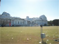 Presidential Palace destroyed in the recent earthquake