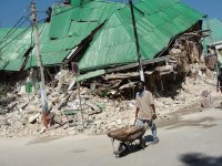 Governmental Ministerial buildings destroyed in the recent earthquake