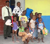 Kids' EE sponsored these Sawyer Water Filter Community Units for this orphanage, as well as the new orphanage opened following the earthquake in January 12th. 