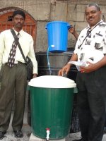 Thanks to Kids' EE that donated this Sawyer Water Filter Community Unit to the Bethesda school.