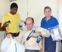 Sawyer PointONE water filter distribution in Jacmel