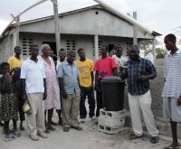 Sawyer PointONE institutional water fitler system in the school at the St. John's Childrens Village. 