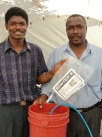 Tabarre Sawyer PointONE water filter distribution
