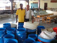 Nazarene church in City Soleil hosts Sawyer PointONE Water Filter distribution