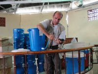 Nazarene church in City Soleil hosts Sawyer PointONE Water Filter distribution