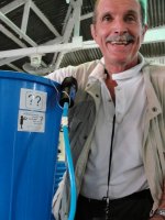 Nazarene church in City Soleil hosts Sawyer PointONE Water Filter distribution