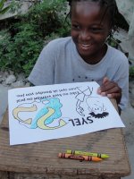 Kids' EE  Haiti earthquake survivors