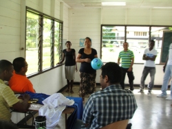 Seen here the Bible Students during the KIMI training in Suriname