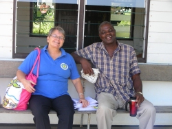 Jenny was invited by Apostle Iwan Oran to being KIMI into Suriname and French Guyana in January 2013
