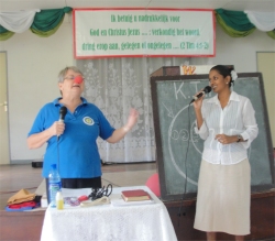 Jenny will, God willing, be returning to Suriname in the summer to continue the training and focus on training Christian school teachers with the aim of getting KIMI into the schools in Suriname.