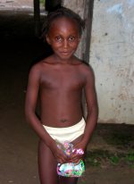 This is not the first Mission Trip that Kim has taken the Underwear packs, seen here her last mission trip to Suriname.
