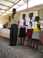 This camp was sponsored by Power in the Blood Church in Barbados.