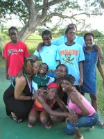 Seen here the Jaconiah Foundation visting a Barbados Children's Home.