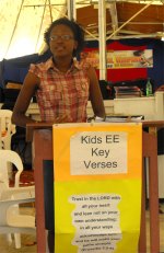 Its also a great time to introduce the children to the Kids EE Key Verse