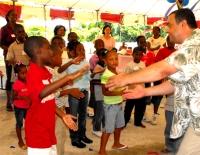 Kids EE training in Barbados 2008