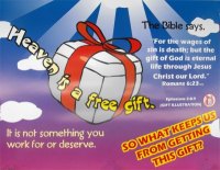 Heaven is a free gift