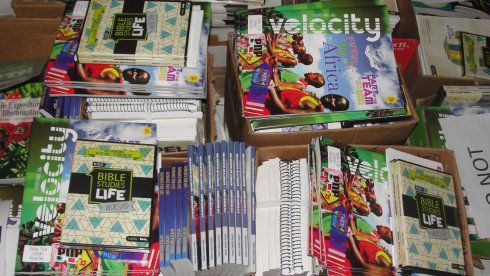 Love Packages donated to Barbados schools by Eagles Nest Ministries