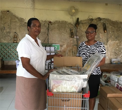 Love Packages donated to Mount Zion Mission International given to Nursery schools