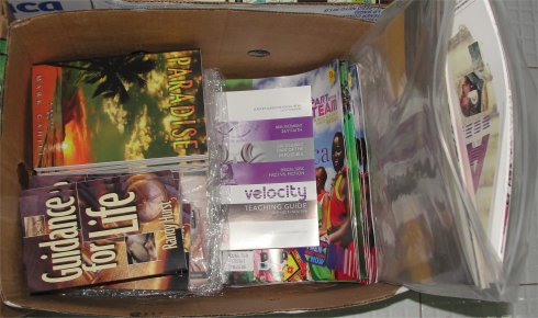 Love Packages donated to Barbados schools by Eagles Nest Ministries