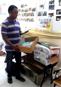 Love packages donated to barbados schools by eagles nest ministries