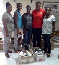 Love Packages donated to Barbados churches by Eagles Nest Ministries