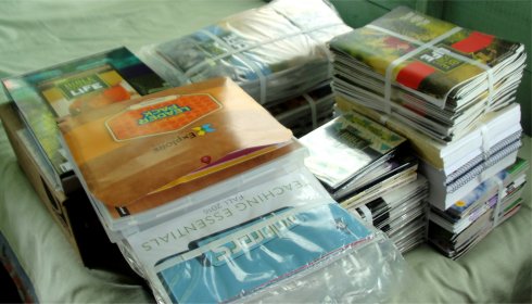 Love Packages donated to Barbados by Eagles Nest Ministries aimed at putting Christian literature and Bibles