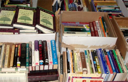 Love Packages donated to Barbados churches by Eagles Nest Ministries
