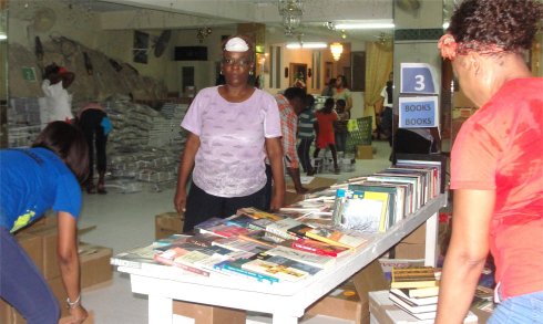 Love Packages container donated to Barbados by Eagles Nest Ministries