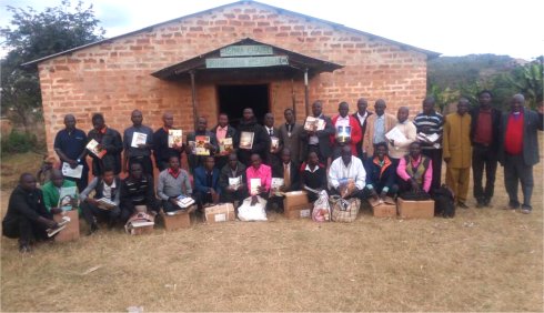 Love Packages donated to Africa by Eagles Nest Ministries aimed at putting Christian literature and Bibles into the hands of Tanzania Pastors