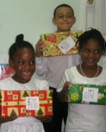 Abundant Life Assembly Sunday School Barbados join Make Jesus Smile Christmas project 2009