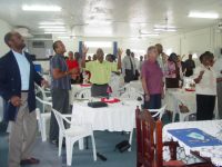 James Rutz addresses the  Restoration Pastor's Prayer Fellowship