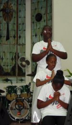 Western Light Nazarene Youth Dancers, who reminded us 'To Pray'
