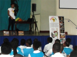 Project Hope Barbados Alexandra School project sponsoring African children bringing hope to refugee street children child soldiers and abused girls