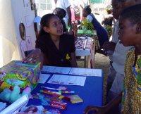 United Caribbean Trust Haiti representative Robertha Alleyne - 'Make Jesus Smile' Easter Project to help and support Haitian children
