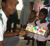 Parkinson's Secondary School visited Bagatelle Nursery school