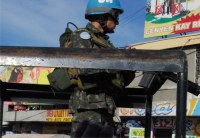 Port au Prince UN Peace Keeping  Force