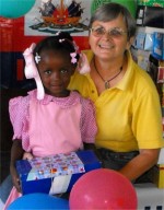 United Caribbean Trust distributed hundreds of Make Jesus Smile shoeboxes to the children of the Heart for Haiti Kindergarten school.