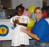 Thanks to the children from the New Testament Church of God, Fitts Village Barbados for wrapping and packing the Make Jesus Smile shoeboxes for the children of Haiti.