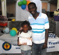 Thanks to the children from the New Testament Church of God, Fitts Village Barbados for wrapping and packing the Make Jesus Smile shoeboxes for the children of Haiti.