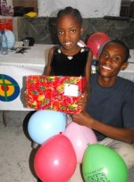 Thanks to the children from the New Testament Church of God, Fitts Village Barbados for wrapping and packing the Make Jesus Smile shoeboxes for the children of Haiti.