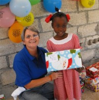 This ministry has been supported in the past by Power in the Blood church in Barbados and their children wrapped and packed Make Jesus Smile shoeboxes specially for these orphans.