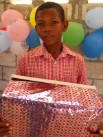 Make Jesus Smile shoeboxes distributed to the children of the Maranatha school