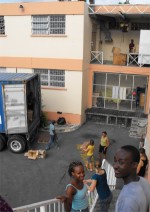 Thanks to Youth With A Mission who worked with us to pack the container.