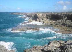 North Point. Where the crashing Atlantic shows off the power of the Universe.