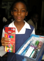 The children of Erdiston Primary School took part enthusiastically in the Easter Make Jesus Smile shoe box project.